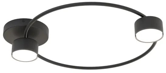 Mennyezeti lámpa LUCIO 2xGX53/12W/230V fekete