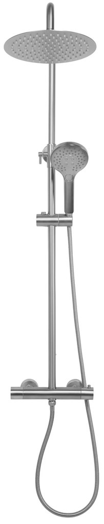 Zuhanyszett Termosztátos REA VINCENT NICKEL BRUSH INOX