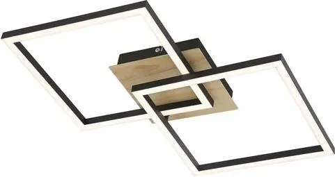 Rabalux ashton beltéri mennyezeti lámpa 24w 1600lm ip20 matt fekete