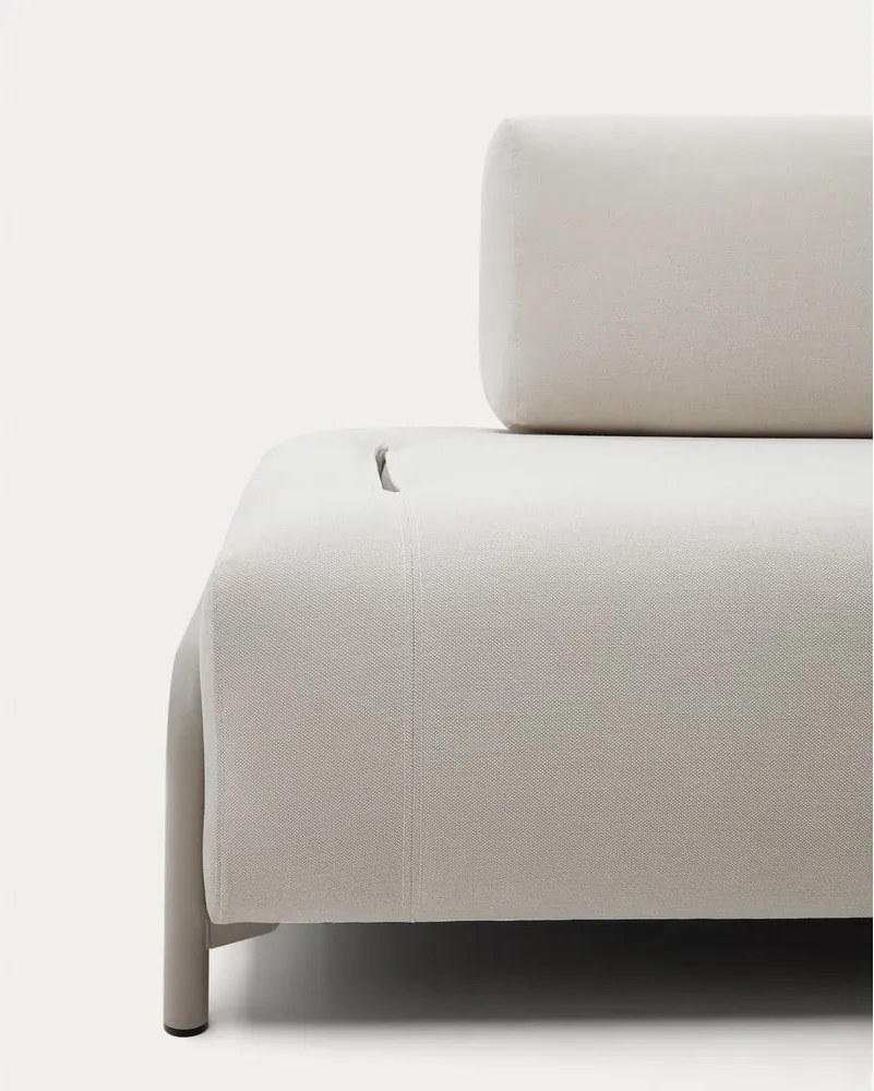 Bézs zsenília moduláris kanapé 232 cm Compo – Kave Home