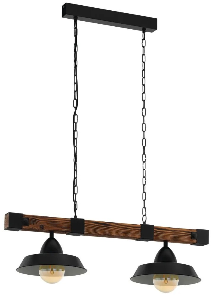 Eglo OLDBURY 44085 függeszték, 2x60W E27