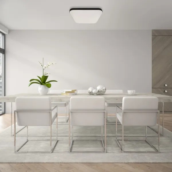 LED Fürdőszobai mennyezeti lámpa NEMO LED/17W/230V IP44 fekete