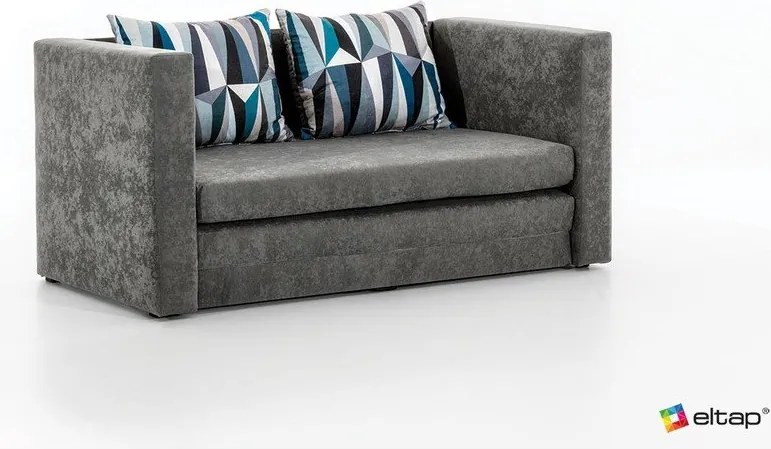 Szürke zsenília kinyitható kanapé 132 cm Neva – ELTAP