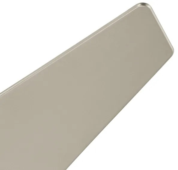 Kichler KLF-JADE-60-BN - LED Dimmelhető ventilátor JADE 18W/230V ezüst + távirányító