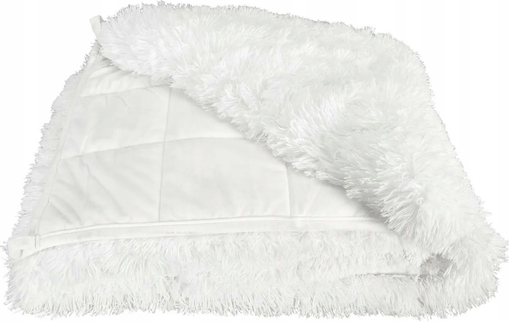 Furry teherhordó takaró 150x200cm fehér
