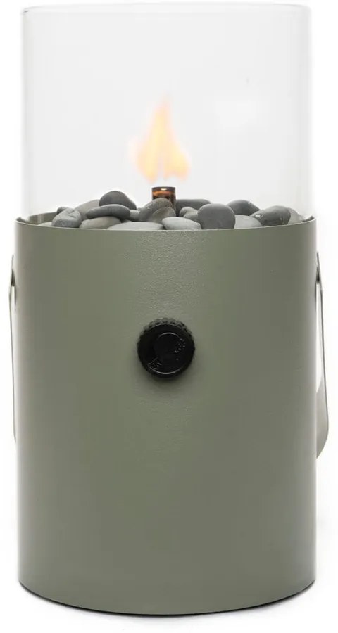 Original olívazöld gázlámpa, magasság 30 cm - Cosi