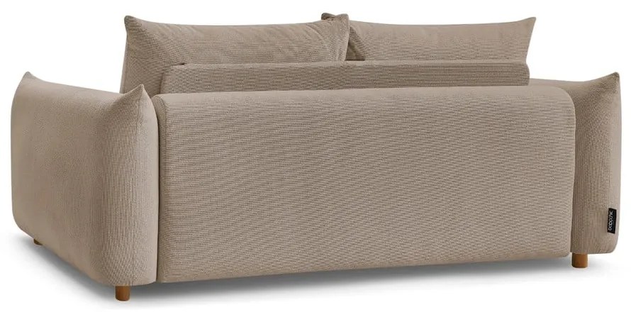 Bézs kinyitható kanapé 214 cm Ernest – Bobochic Paris