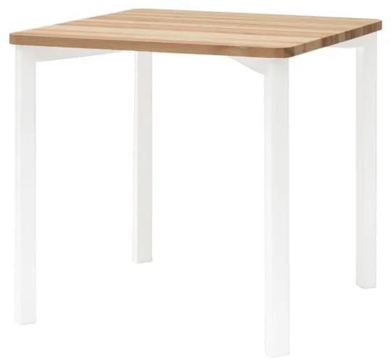 TRIVENTI fehér étkezőasztal, 80 x 80 cm - Ragaba