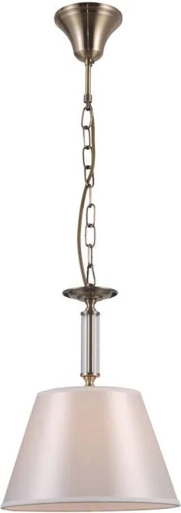 Italux glamour modern függeszték solana antik bronz fehér itxpnd-28366-1