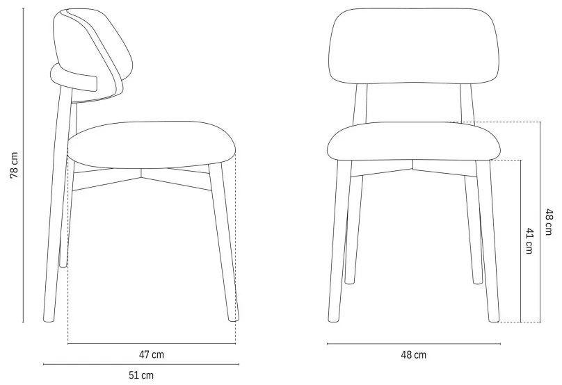Efiie design szék