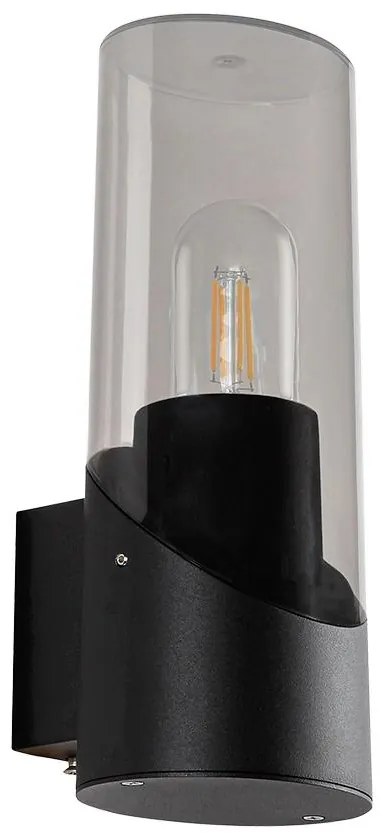 Prezent 28208A - Kültéri fali lámpa ACREA 1xE27/35W/230V IP54 fekete