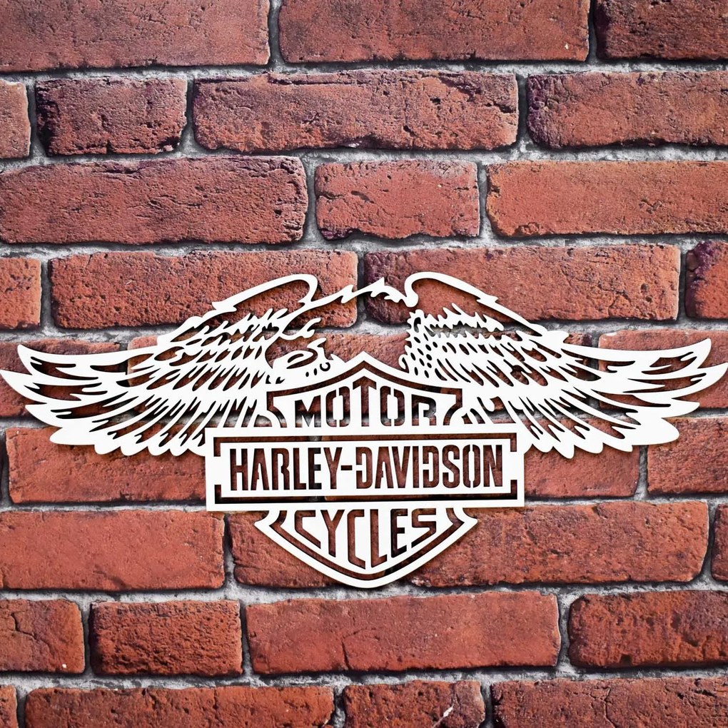 DUBLEZ | Fakép - Harley Davidson logó | Fali kép