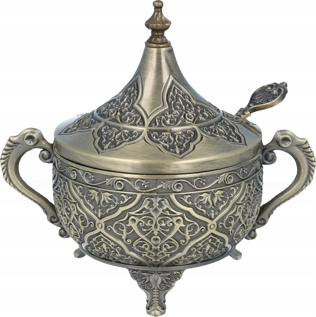 Cukortartó , Arany fém bevonattal