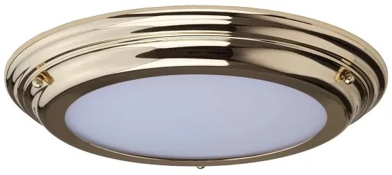 Elstead WELLAND-F-PB - WELLAND LED mennyezeti lámpa, 25W, 230V, 3000K, aranyszínű