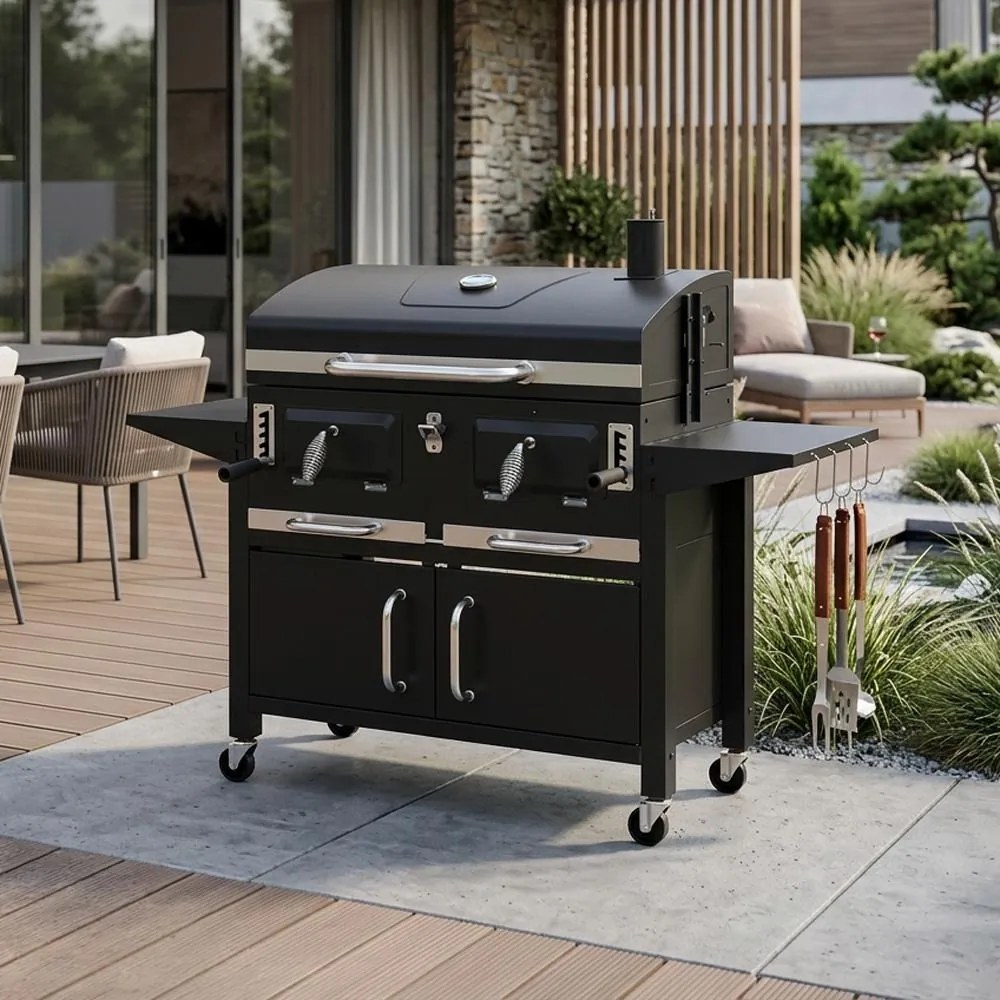 Avenberg FENIX Kerti grill füstölővel