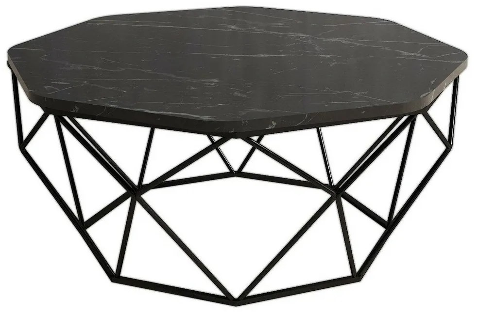 Diamond Black Marble konferenciaasztal