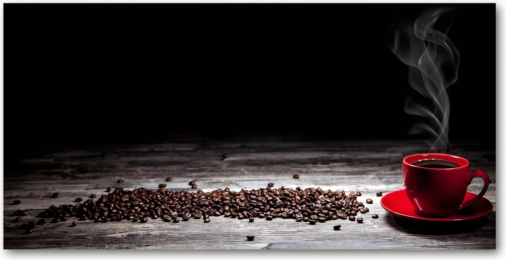 Fotó üvegkép Aromás kávé 140x70