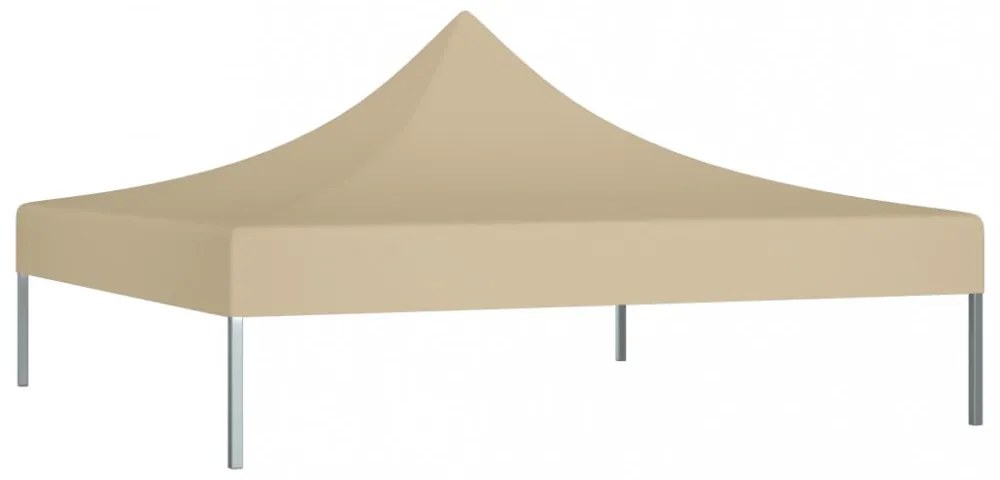 bézs tető partisátorhoz 2 x 2 m 270 g/m²