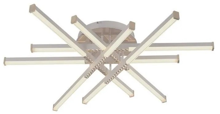 LED Dimmelhető felületre szerelhető csillár LED/90W/230V 3000-6500K + távirányítás