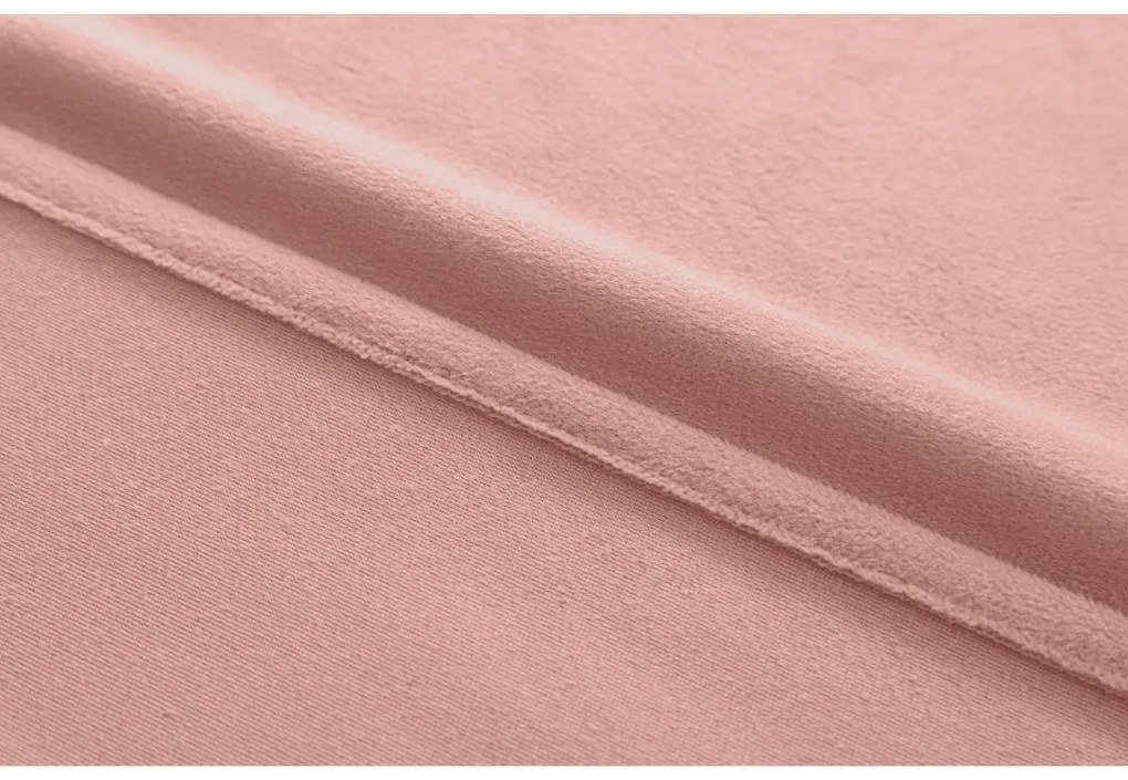 Sötétítő függöny VELVET 140x250 cm, rózsaszín Felfüggesztés: Hullámos sínszalag
