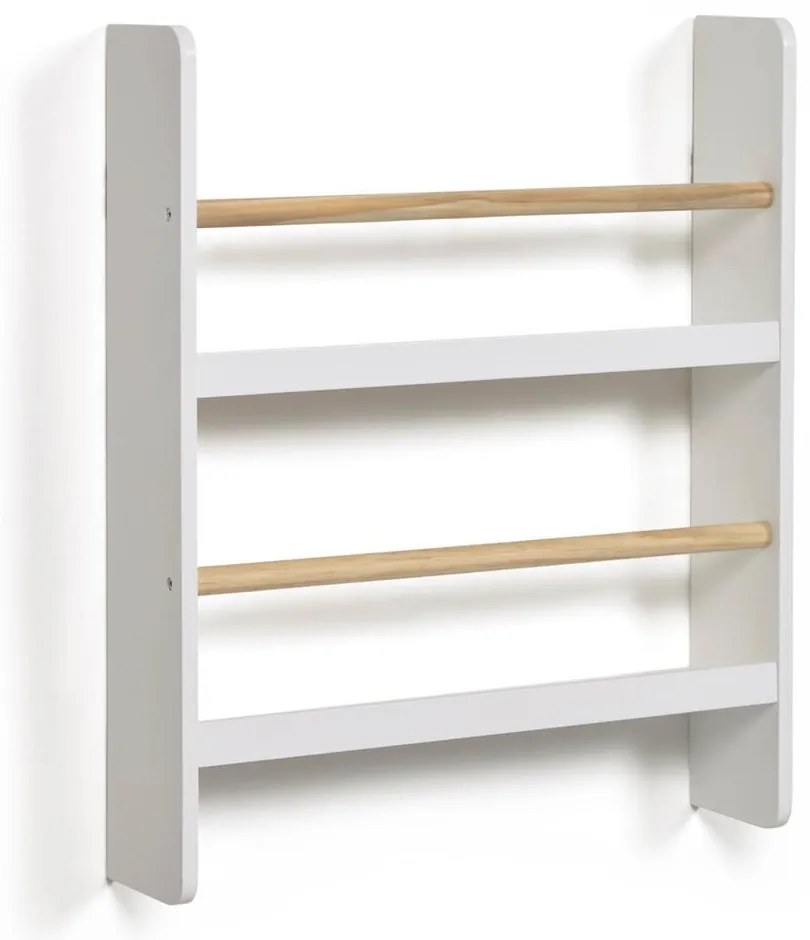 Fehér többszintes gyerek polc 50 cm Gopi – Kave Home