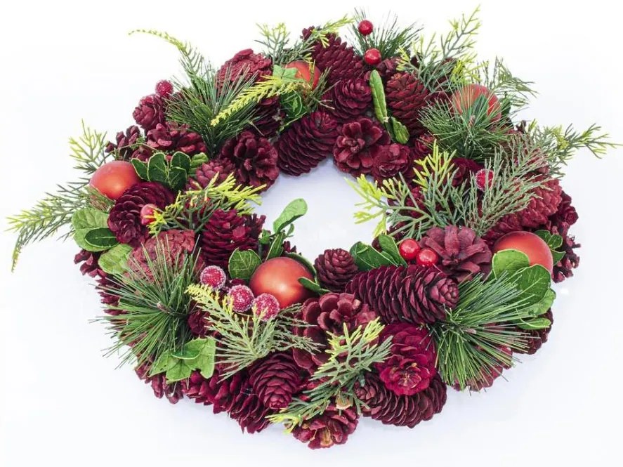 Retlux - Karácsonyi koszorú á. 33 cm