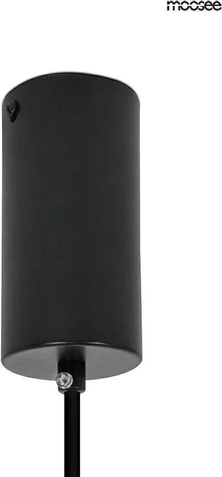 KING HOME MSE010100240 OMBRE Modern Led Függesztett Lámpa Fekete LED IP20