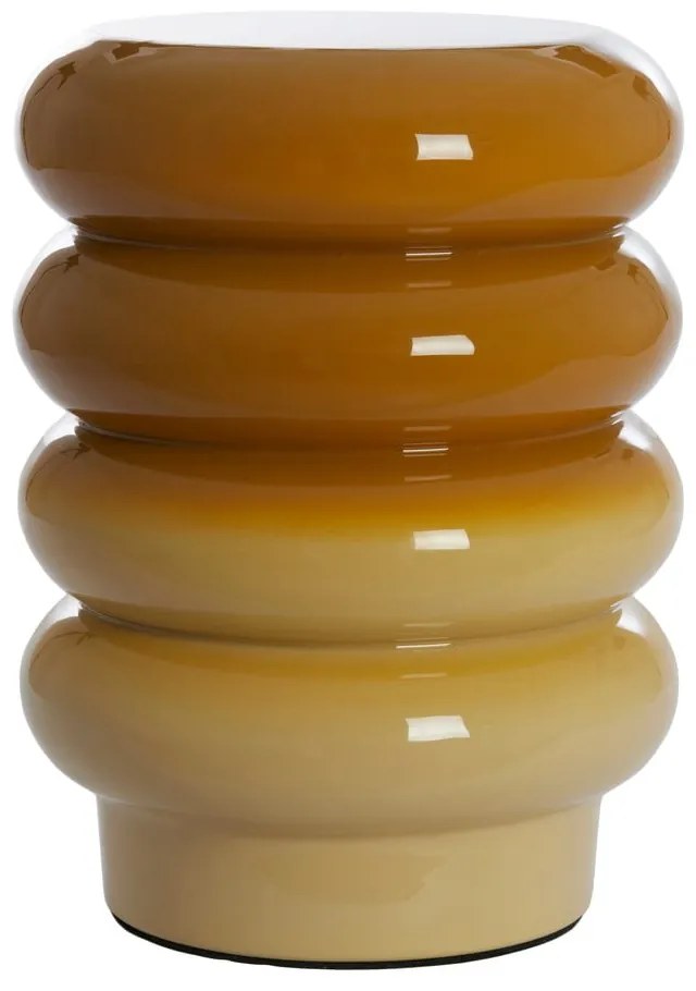 Fém kerek tárolóasztal ø 30 cm Mirogi – Light &amp; Living