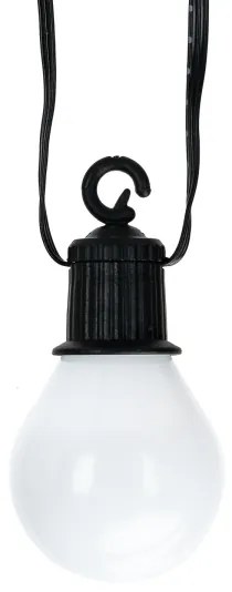 Aigostar - LED RGBICW okos kültéri MESH fényfüzér 25× LED, 5 m, IP44 + távirányító