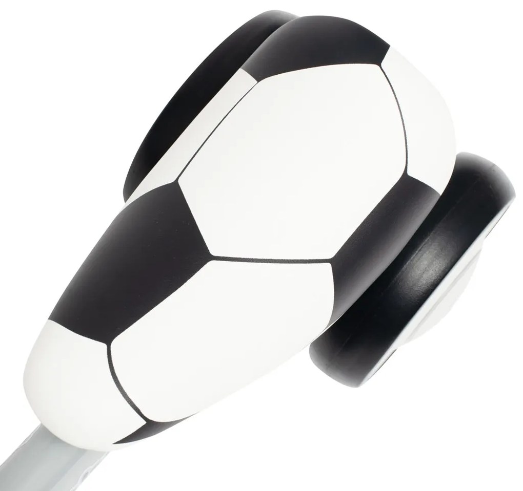 Gyerek futóbicikli Baby Mix Baby Bike Fekete-fehér foci