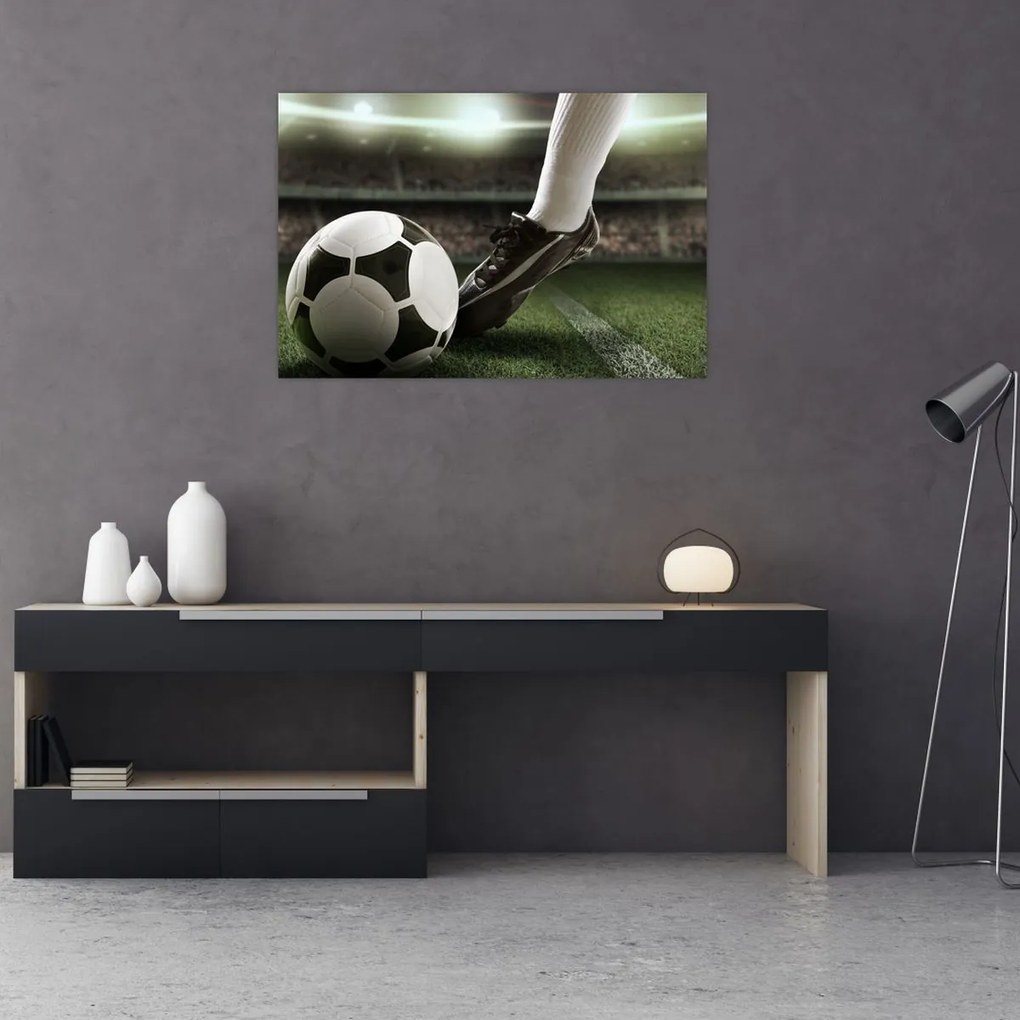 Kép - Futball labda (90x60 cm)