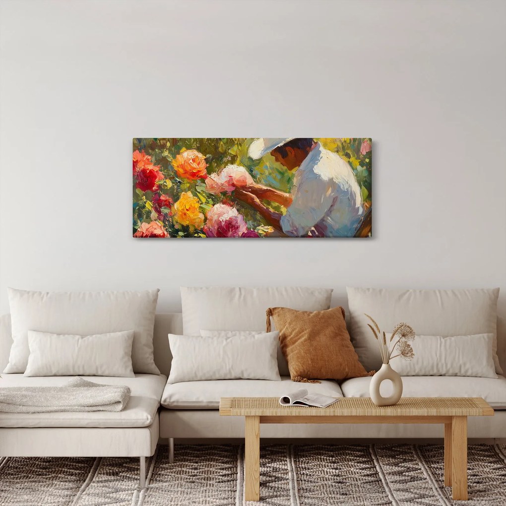 Kép - Kertész (120x50 cm)