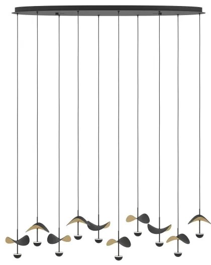 Eglo 390342 - LED Dimmelhető csillár zsinóron DRACERA 10xLED/2,3W/230V 3000K