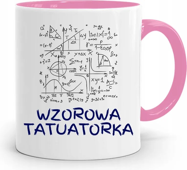 Tetoválóművésznek Tetováló Bögre Rózsaszín Ajándék fényképes nyomtatással