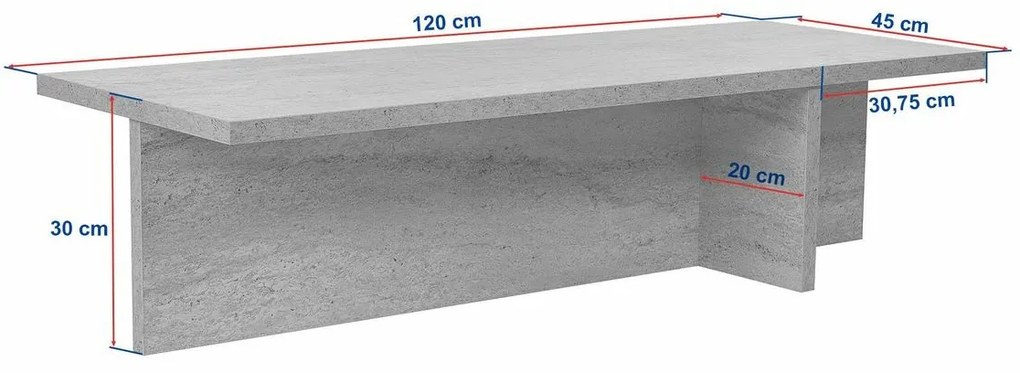 Harbor Travertine konferenciaasztal