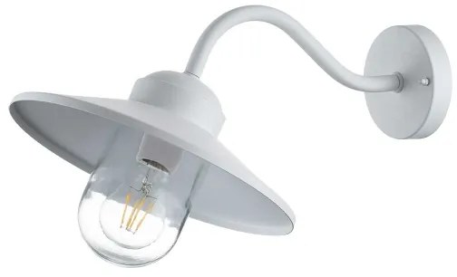 Elstead  KLAMPENBORG-WHT- Kültéri lámpatest KLAMPENBORG 1xE27/60W/230V IP44 fehér