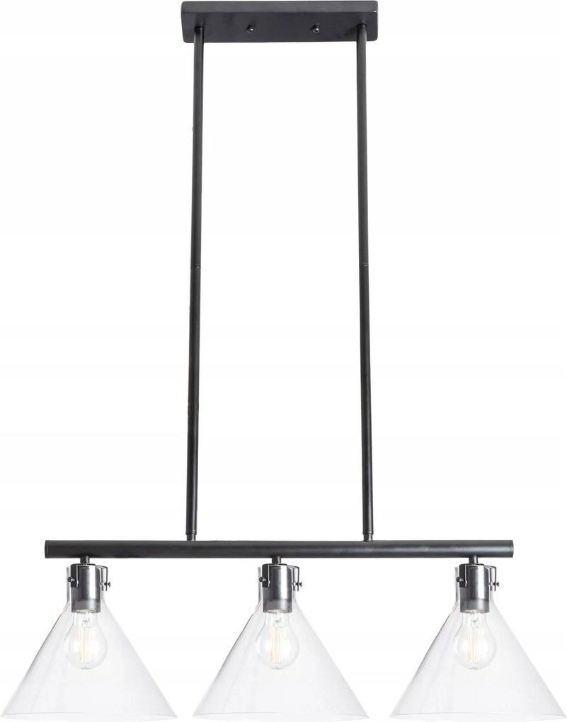 Mennyezeti Lámpa Üveg Fém APP318-3CP Loft