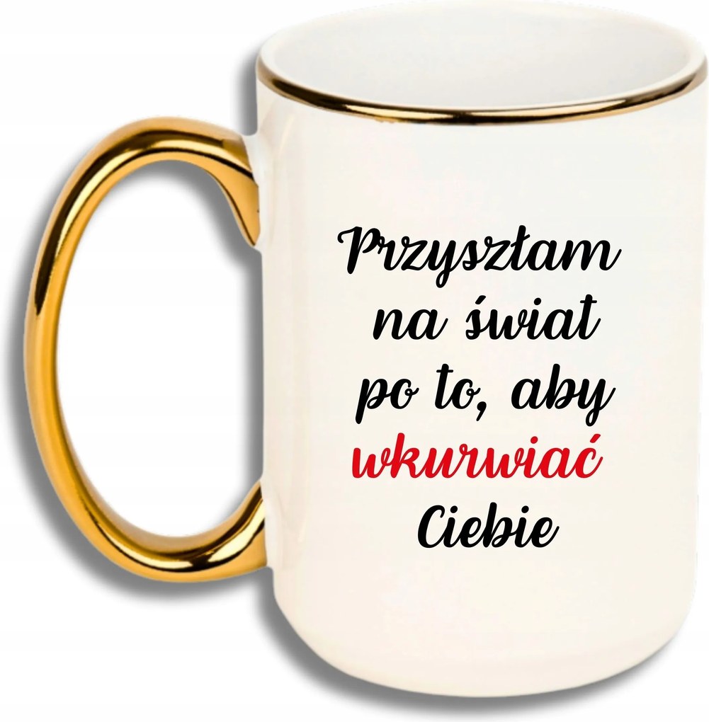 Bögre Nagy Fehér Arany Rant Vicces Ajándék Jött A Világra