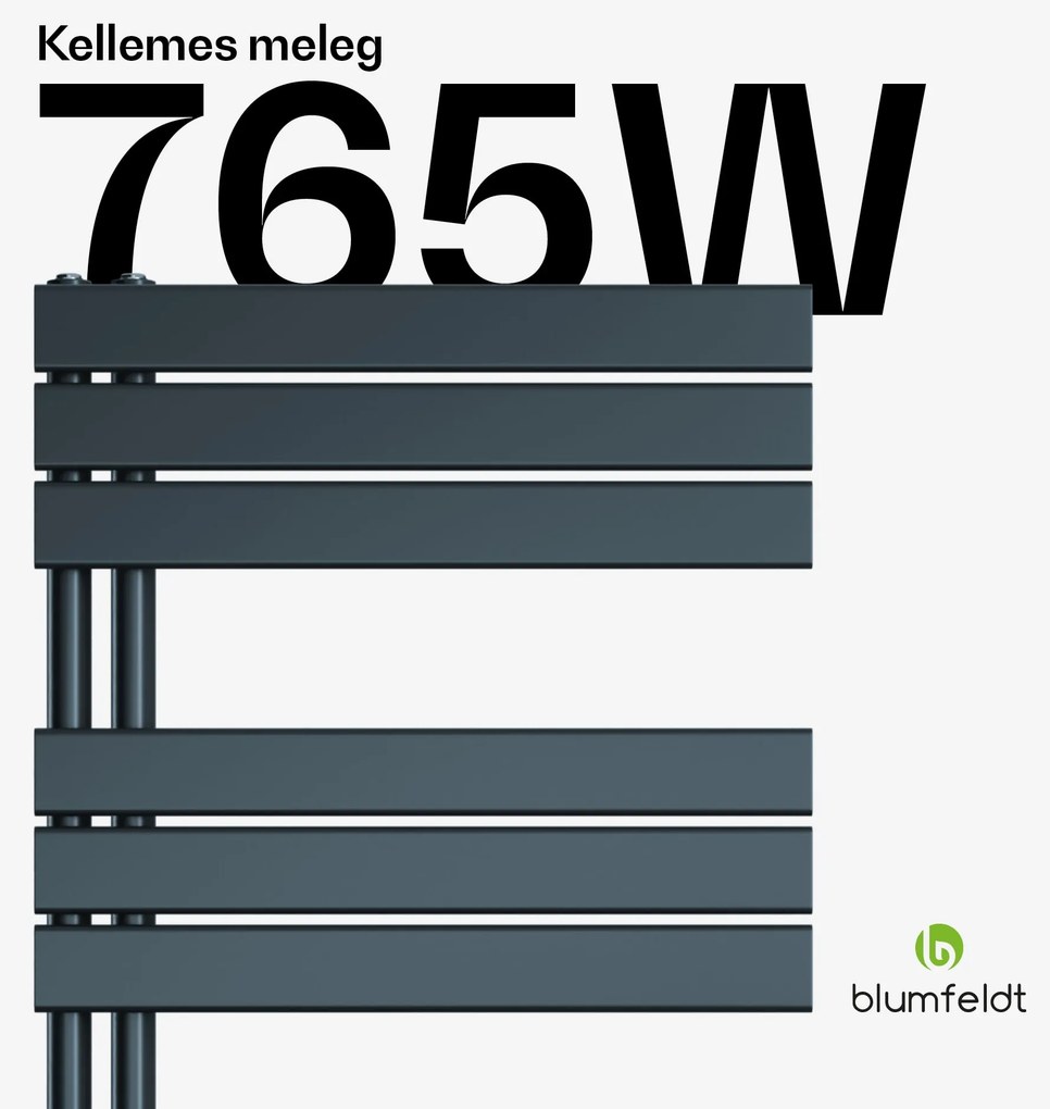 Blumfeldt Fairmont radiátor | 60 x 160 cm | Falra szerelhető | Modern design | Melegvíz üzemű