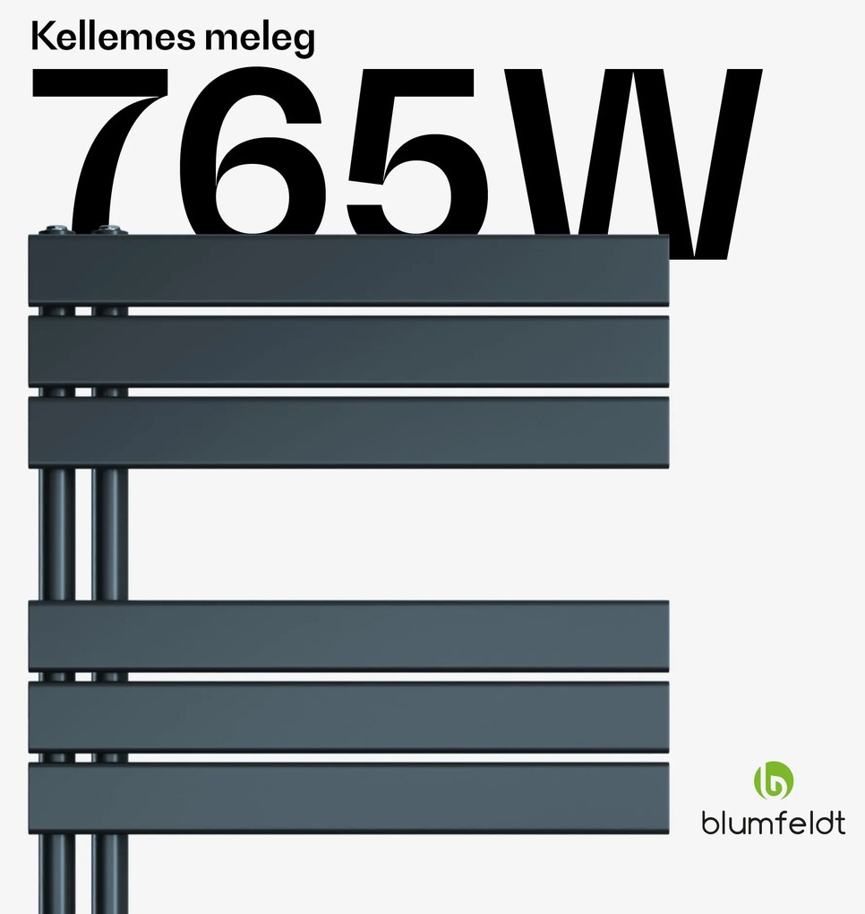 Blumfeldt Fairmont radiátor, 60 x 160 cm, falra szerelhető, modern kivitel, meleg víz