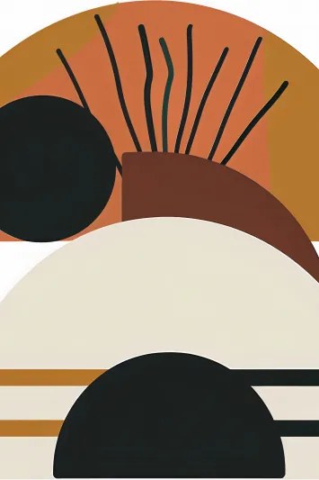 Poszter 30,5x91,5cm Nap és árnyék