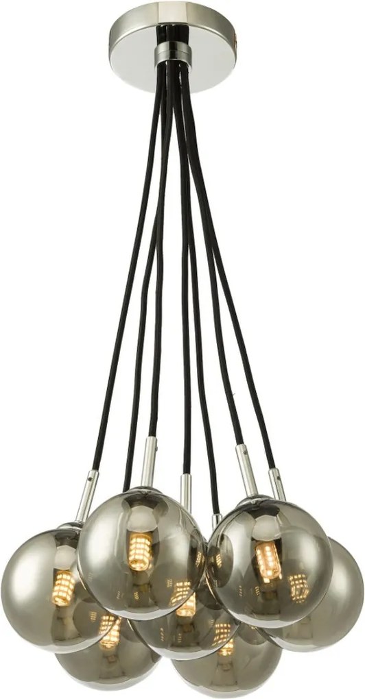 Dar Lighting Elpis ELP342-01 Függőlámpa 7x25w/g9 ip20