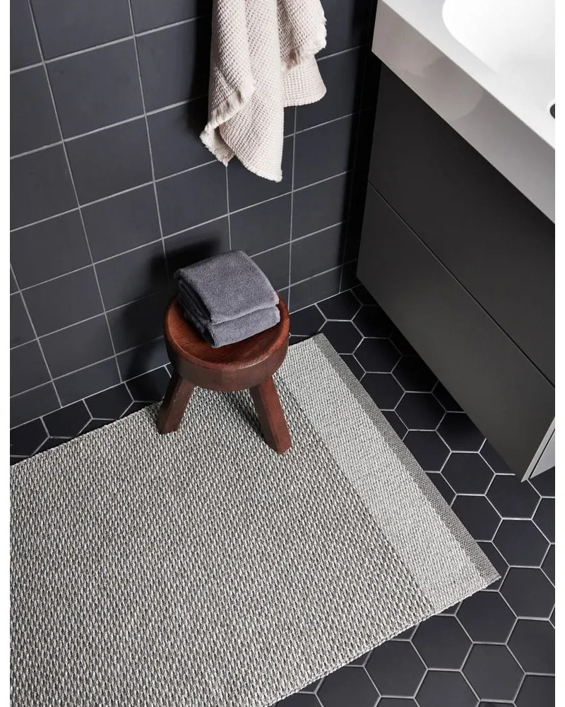 Szürke kültéri-beltéri szőnyeg 60x85 cm Edit Warm Grey – Pappelina