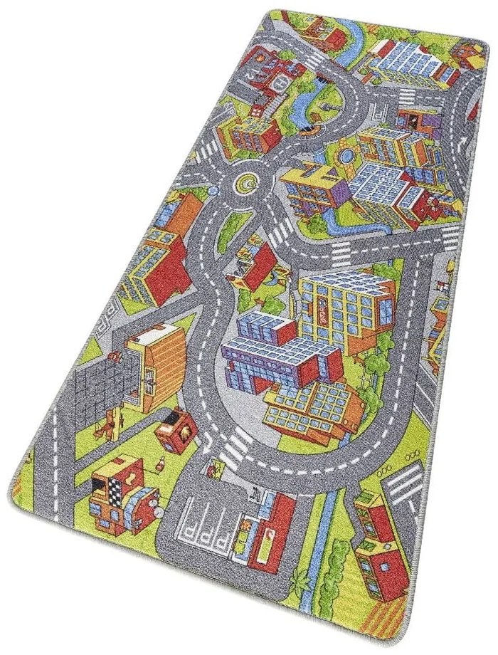 Smart City gyerekszőnyeg, 90 x 200 cm - Hanse Home