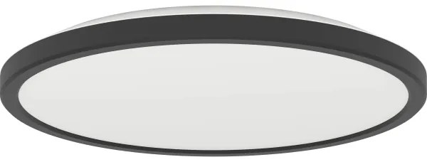 Eglo 901438-LED ROVITO fürdőszobai mennyezeti lámpa 13,9W/230V, 30cm, IP44, feke