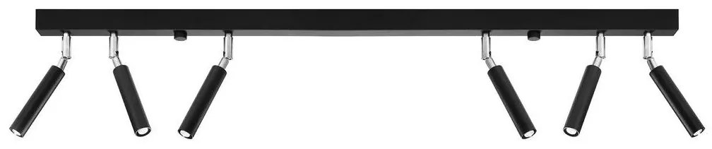 Spotlámpa EYETECH 6xG9/12W/230V fekete