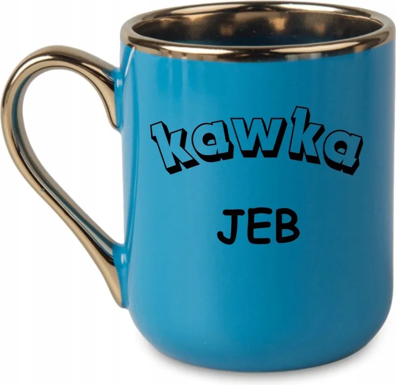 Elegáns bögre Kávé Jeb születésnapi ajándék Kávé 330 Kék