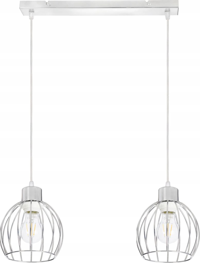 Mennyezeti függeszték lámpa túlnyúlás Loft csillár huzal E27