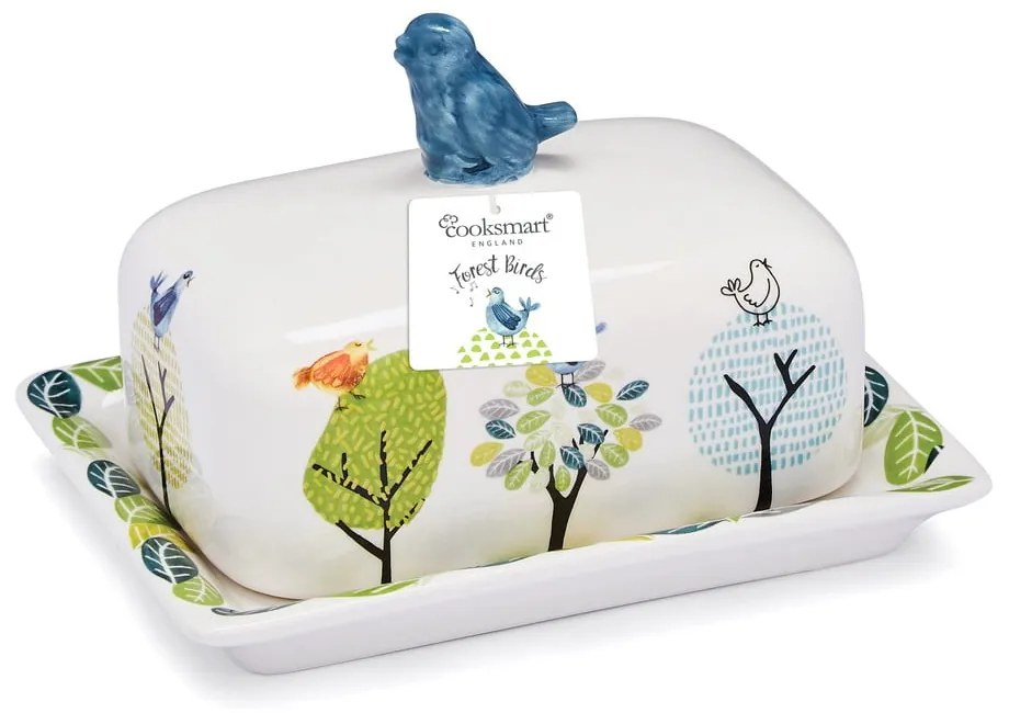 Kerámia vajtartó Forest Birds – Cooksmart ®