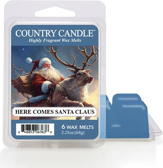 Here Comes Santa Claus illatviasz Country Candle